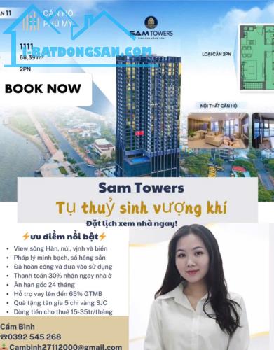 Cho thuê căn hộ cao cấp SamTower, đường Như Nguyệt, Hải Châu, Đà Nẵng - 2