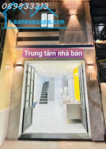 Nhà giá rẻ, mới 100%, cực xinh ở ngay, 477 Âu Cơ,2 Tầng,24m2, P Phú Trung, Quận Tân Phú,