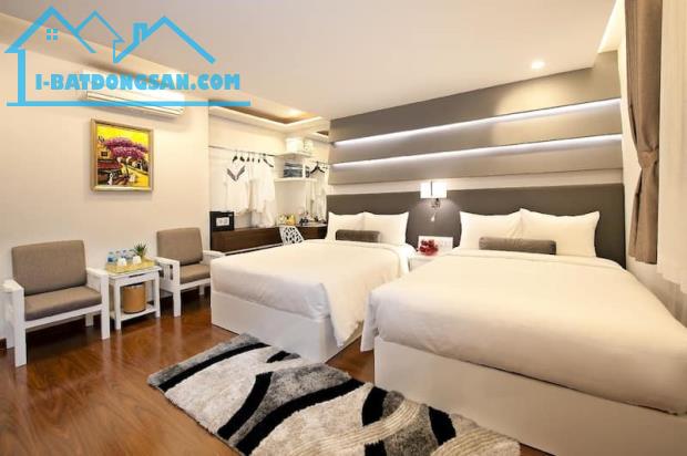 Toà Motel dòng tiền khủng, mặt phố Trương Định - 26 phòng, thu nhập 300tr/tháng - 1