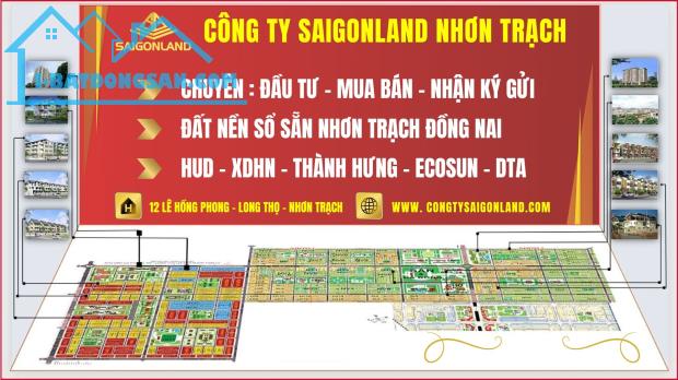 Saigonland Nhơn Trạch - Nhận ký gửi mua bán BĐS Nhơn Trạch - Đất nền Hud & XD Hà Nội - 1