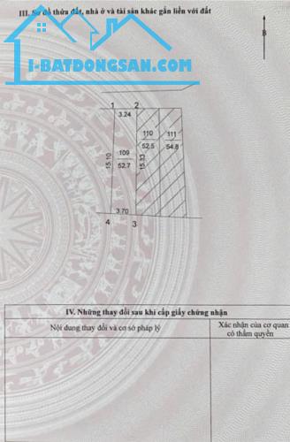 Dương Hà - Gia Lâm: Đất - Cách 1 Nhà Ra Đường Lớn -56M2 - Mt 4.6M - Nở Hậu