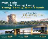 bán căn hộ trung tâm bình thạnh- mặt tiền Nơ trang Long  - full nội thất cao cấp