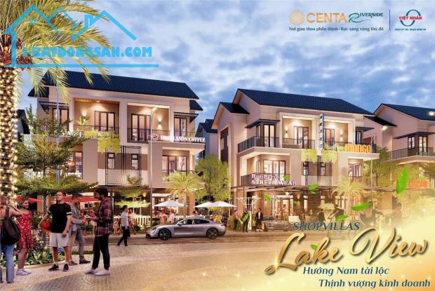 Mở bán Biệt thự 180m² Centa Riverside 14.1 tỷ. Nghỉ dưỡng, đầu tư. Liên hệ 0965889895