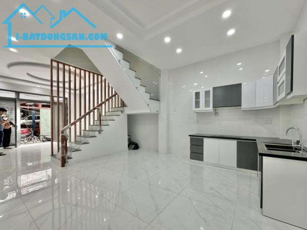Bình thạnh nhà bán phường 25 nhà 62m3 ngang 5,2m 4 tầng btct hẻm xe hơi 5pn chỉ 13,5 tỷ - 1