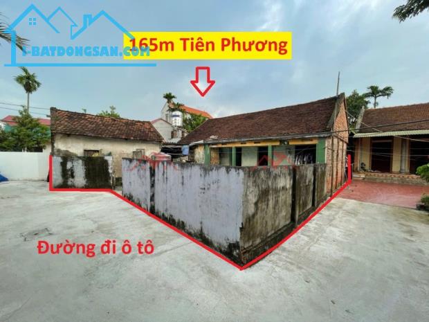 SIÊU PHẨM GIÁ 3,250 TỶ ĐẤT TẠI TIÊN PHƯƠNG-CHƯƠNG MỸ D/T: 165M - 3