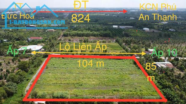 8706m2 đất vườn ấp 8 xã Lương Hòa, Bến Lức, Long An giá 18 tỷ - 3