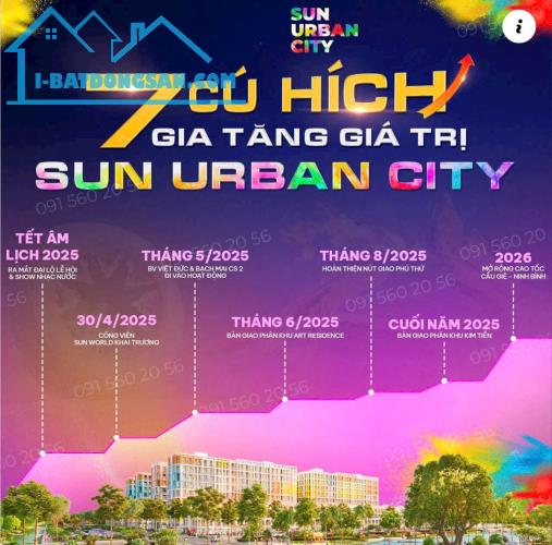 Sản Phẩm Biệt Thự, Nhà Phố, Liền Kề, Chung Cư Cao Cấp - Dự Án Sun Urban City Hà Nam. Gọi - 4