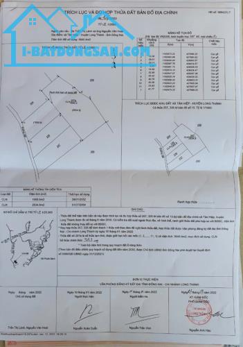 CHÍNH CHỦ Cần Bán Nhanh Đất Tại Xã Tân Hiệp, Huyện Long Thành, Đồng Nai - 1