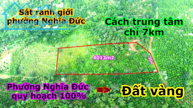 Đất rẫy giá cực rẻ,cách trung tâm 7km sát phường Nghĩa Đức Gia Nghĩa Đắk Nông