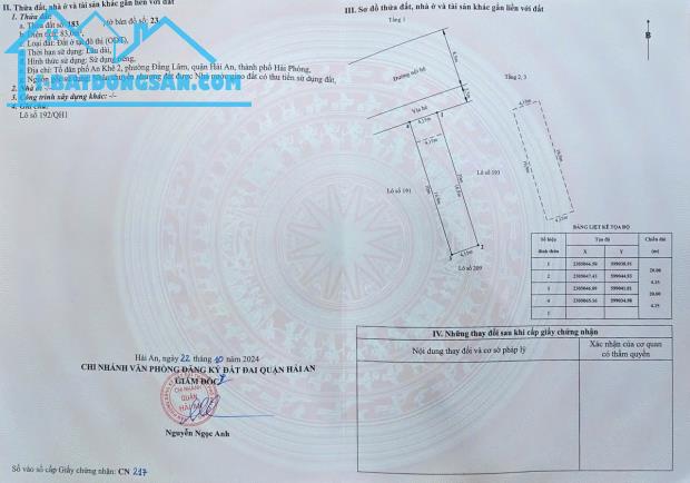 Bán nhà phân lô Đỗ Nhuận - 193 Văn Cao, 83m 3.5 tầng, đường 12m, GIÁ 7.5 tỉ - 4