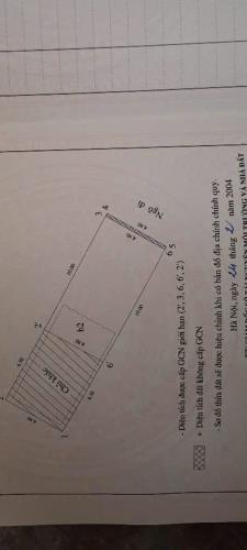 BÁN ĐẤT LÔ GÓC SAU QH SÁT MẶT PHỐ 12 TỶ 50m MT 5m Ô TÔ 4 CHỖ ĐỖ CỬA NHẬT CHIÊU TÂY HỒ - 1