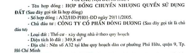 Bán lô đất đẹp khu dân cư Đông Dương, Phường Phú Hữu, TP Thủ Đức. - 3