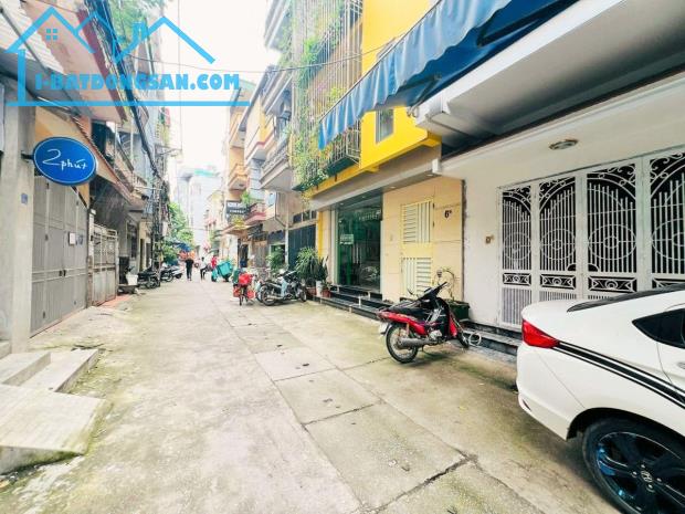 Ao Sen - Mộ Lao,  60 m2 * 4T,   Ô TÔ TRÁNH – 2 MẶT NGÕ THOÁNG TRƯỚC SAU ,  12.2 tỷ