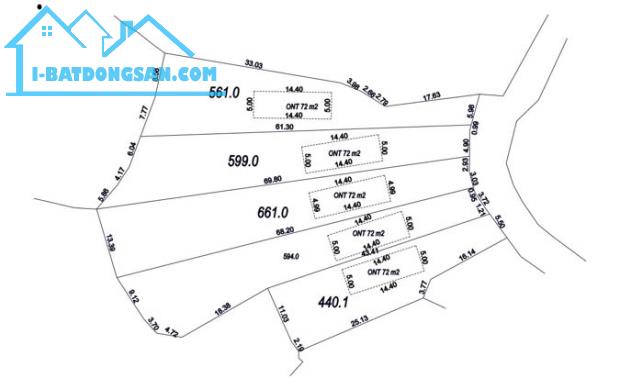 Bán đất thổ cư rộng 661m giá chỉ 680 triệu Xã Trù Hựu, Lục Ngạn, Bắc Giang