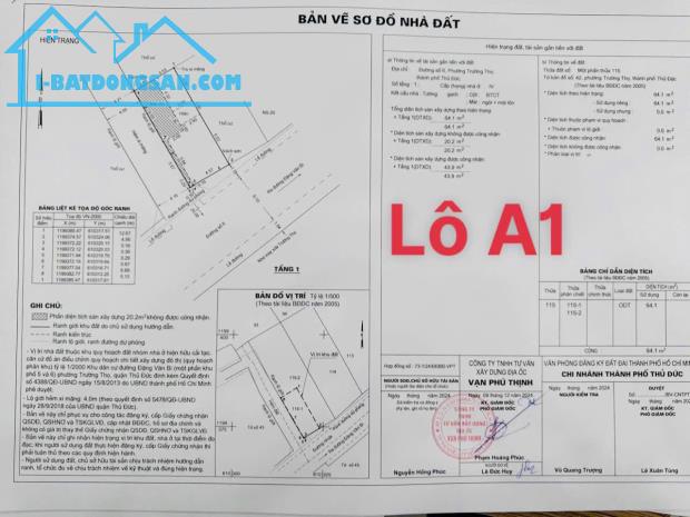 Đất mặt tiền đường số 6 sát chung cư Monligh Thủ Đức phường Trường Thọ - 2