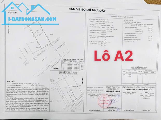 Đất mặt tiền đường số 6 sát chung cư Monligh Thủ Đức phường Trường Thọ - 3