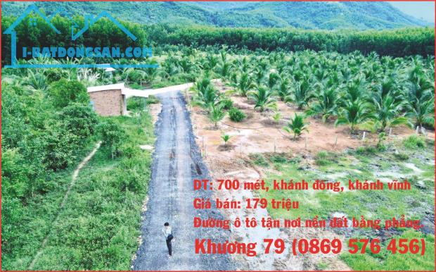 CHỈ 179 TRIỆU CÓ NGAY MẢNH VƯỜN VỚI DIỆN TÍCH 700 MÉT TẠI KHÁNH HOÀ - 1