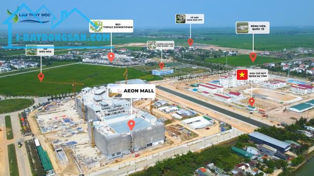 SHOPHOUSE 4 TẦNG BGI NGANG 7M ĐƯỜNG 26M ĐỐI DIỆN SIÊU THỊ AEON MALL HUẾ