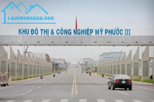 Lô đất 300m2 full thổ cư, vị trí khu đô thị mỹ phước 3 gần chợ,trường học quốc lộ 13 - 1