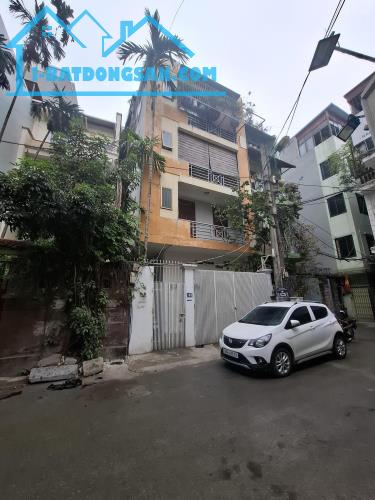 Bán đất tặng nhà Hồ Đắc Di ô tô vào, 2 mặt trước sau 3 tầng 70m2 MT 5m xây building 8 tầng