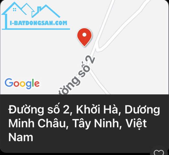 SỞ HỮU ĐẤT ĐẸP CHÍNH CHỦ - GIÁ Tốt - Vị Trí Tại : Đường số 2 - KHỞI HÀ -  DƯƠNG MINH CHÂU - 2