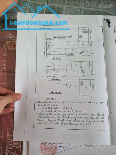 *Khuôn đất siêu đẹp nở hậu-Mặt Tiền Đường số 2 Cư Xá Đô Thành Quận 3(6.6X20) 40Tỷ - 1