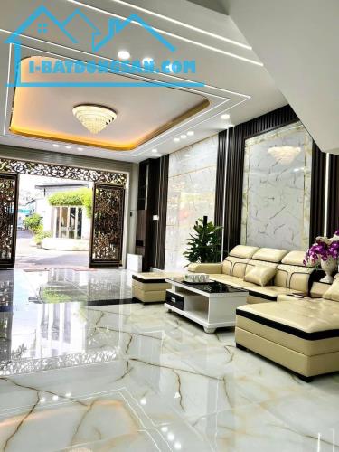 KẸT VỐN VILLA TÂN CỔ ĐIỂN KHU ĐỒNG BỘ ĐẸP BẬC NHẤT Q12 .GIÁ 3tỉ 5 - 2