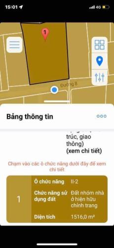 BÁN ĐẤT NỀN MẶT TIỀN- LONG PHƯỚC -THỦ ĐỨC 1030M2- FULL THỔ CƯ. KQH KLG -CHỈ 36 TỶ - 2