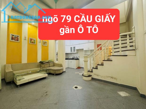 ngõ 79 CẦU GIẤY - 5 tầng, 3 phòng - gần Ô TÔ - 0859990768 - 4