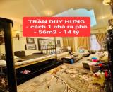 TRÀN DUY HƯNG - cách 1 nhà ra phố - 6 ngủ - ngang rộng 4m - 0859990768