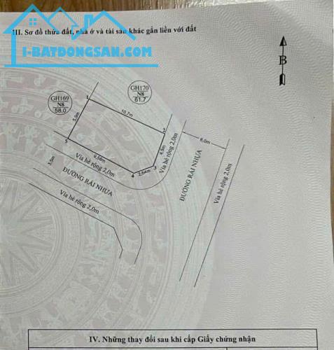 Bán lô góc đẹp TĐC Hồ Đá, Sở Dầu, Hồng Bàng, Hải Phòng. 66,8m2- 3,47 tỷ - 1