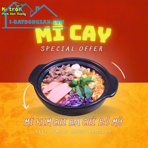 Nhượng quyền Mì Cay - Mì trộn - Trà Sữa thương hiệu Park Kim Thang 0938909092 - 3