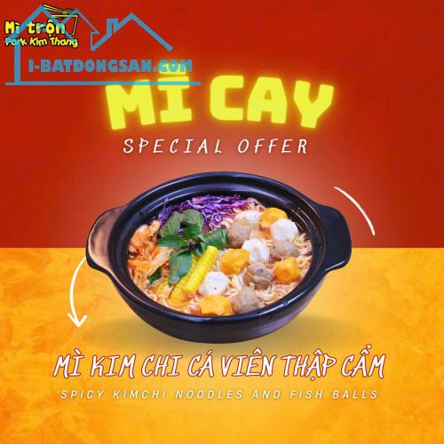 Nhượng quyền kinh donah  Mì Cay - Mì trộn - Trà Sữa thương hiệu Park Kim Thang 0938909092 - 3