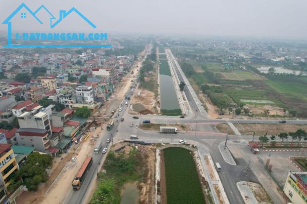 BÁN ĐẤT ĐẤU GIÁ X1 NGUYÊN KHÊ ĐÔNG ANH LÔ GÓC 98M2 GẦN KÊNH ĐÀO QL3 - 2