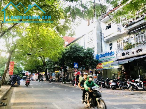 Mặt phố Nguyên Khang Yên Hòa Cầu Giấy Hà Nội kinh doanh 30 tỷ. Mặt tiên gần 5m vỉa hè rộng - 2