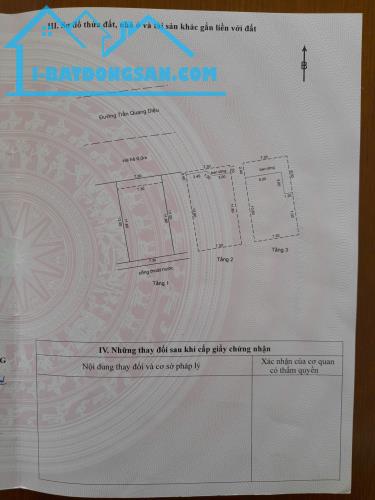 Bán nhà 3 tầng MT đường Trần Quang Diệu (đường 10m5) cạnh CC Monachy giá 13ty3