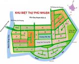 Bán đất  nền  biệt thự KDC Phú Nhuận giá cực tốt chỉ 73 triệu/m2 - đối diện Global City