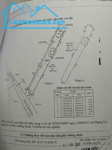 HOT !!! NHÀ Chính Chủ - Giá Tốt - Cần Bán Nhà Gần Hiệp Thành City, Quận 12 - 2