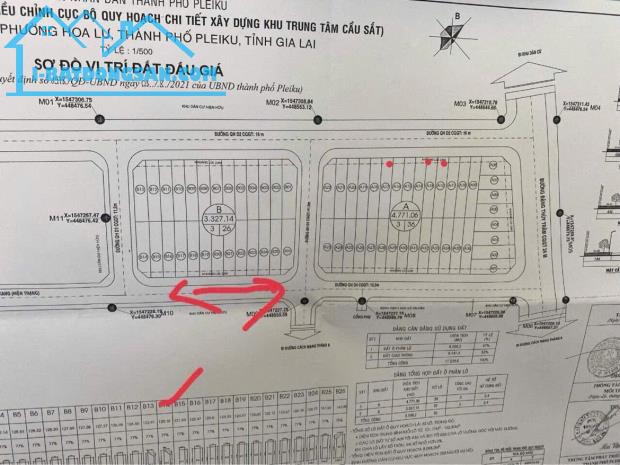 LÔ góc mặt tiền Cô Giang khu đấu giá phường Hoa Lư - 2