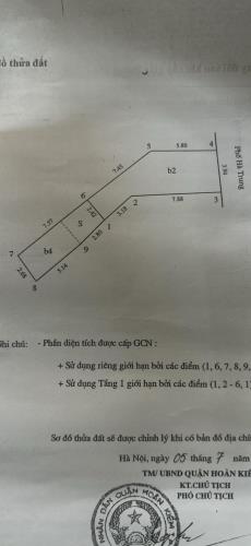 VUA MẶT PHỐ - Bán nhà Mặt Phố HÀ TRUNG giá 25 tỷ, dt 60m2 - MT 3.94m. - 1