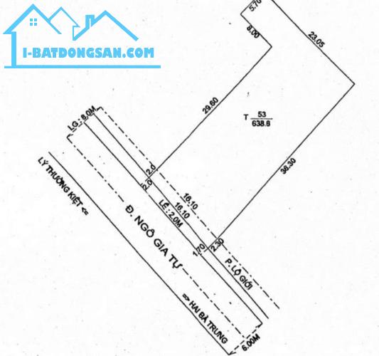 Nhà mặt tiền Ngô Gia Tự, P.Tân An, Q.Ninh Kiều, Cần Thơ - 150 tỷ - 5