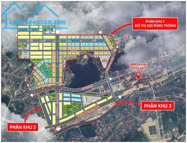 Đô Thị 520 Thị Trấn Rừng Thông – Đông Sơn – Thanh Hóa: Làn Sóng Đầu Tư An Toàn – Hiệu Quả