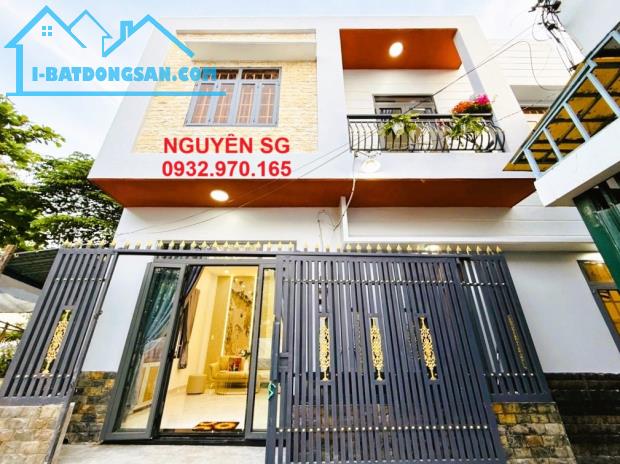 SIÊU PHẨM ĐÓN TẾT - 2 TẦNG - DT 80 M2 (5 x 16), 7 CHỖ ĐẬU CỬA, KHU PL VIP NGUYỄN OANH, GV.