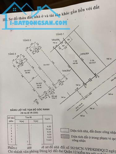 Bán nhà đẹp HXH Lâm Thị Hố ,Q12, ,3Tx60 m2 , giá chỉ 4.7 tỉ. (TL). - 4