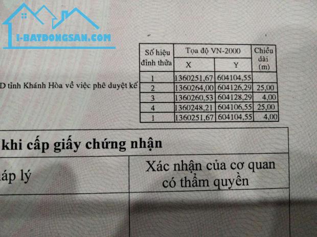 ĐẤT CHÍNH CHỦ - Cần Bán Lô Đất tại khu dân cư đường đệ,P. Vĩnh Hòa, TP Nha Trang, Khánh - 2