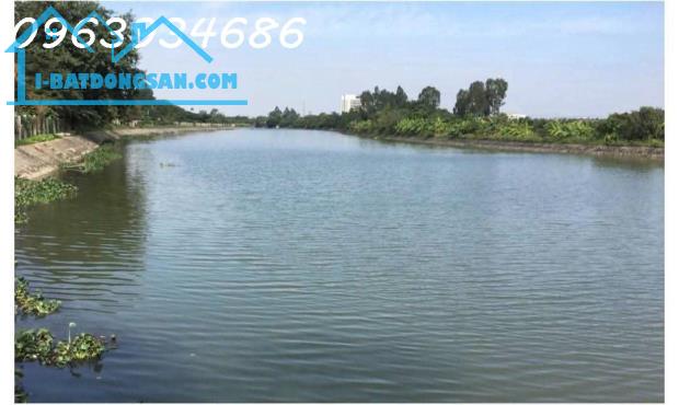 Cần tiền bán nhanh lô đất 698,8m2 T,tâm Q. An Dương, Hải Phòng view sông, giá chỉ 2,5tr/m2 - 4