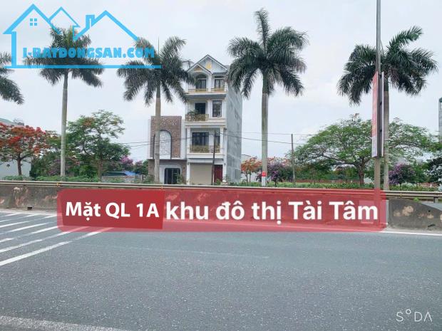 Bán đất KĐT Tài Tâm Riverside - Diện tích 81m2. Hướng Đông mặt QL1A - 4