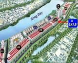 Bán đất KĐT Tài Tâm Riverside - Diện tích 81m2. Hướng Đông mặt QL1A