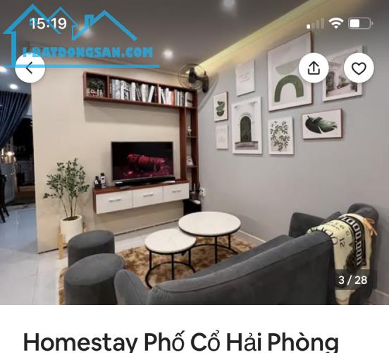 Chính chủ cho thuê homestay phố cố Hải Phòng - 4