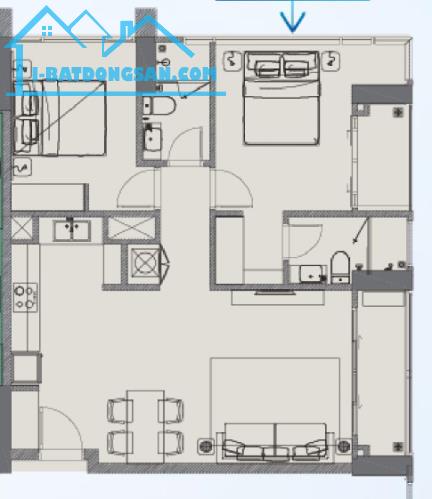 Sở hữu căn 2PN DT:76.8M2 chỉ với 2.187tỷ căn góc view sông Hàn - 5